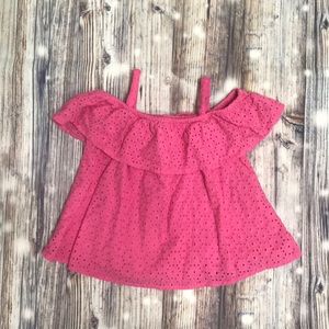 Kids cold shoulder top